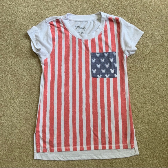 Disney USA Shirt Size 6 - Picture 2 of 4